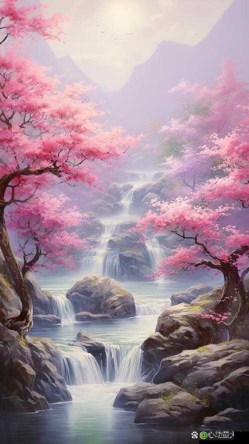 桃花洞口已是溪水潺潺如诗如画：那如梦幻般的绝美之景